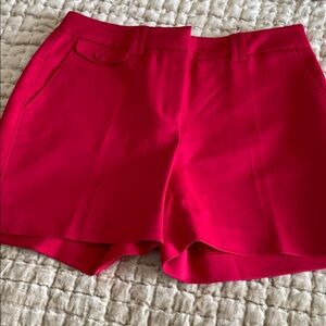 WHBM dressy red shorts